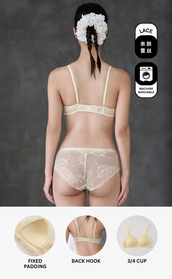 Belle Dūo • Slim-lace Bralette (Set)