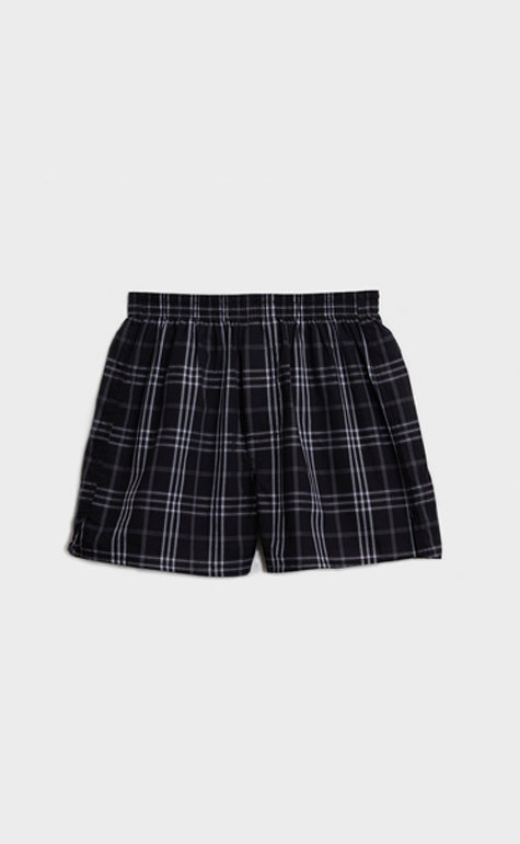 Pro Checkered • Woven Cotton Knit Boxer - Celessa Soft Clothing