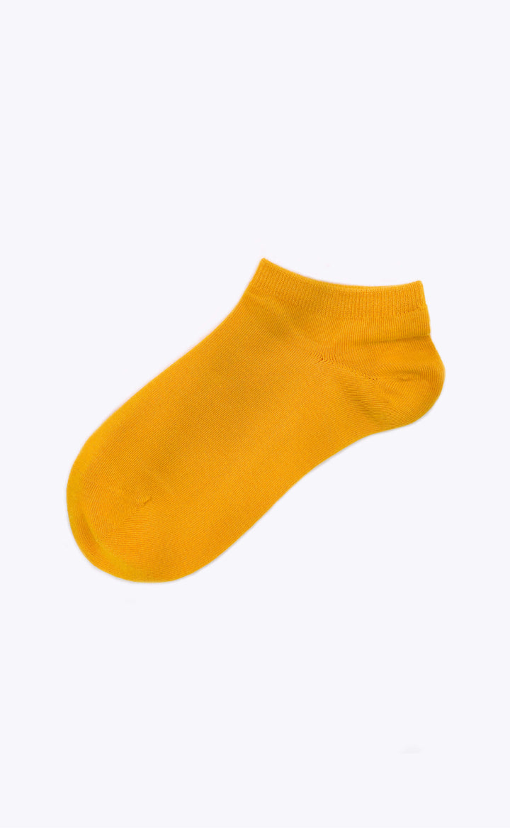 Pure • Women Low Cut Ankle Socks (Mustard)
