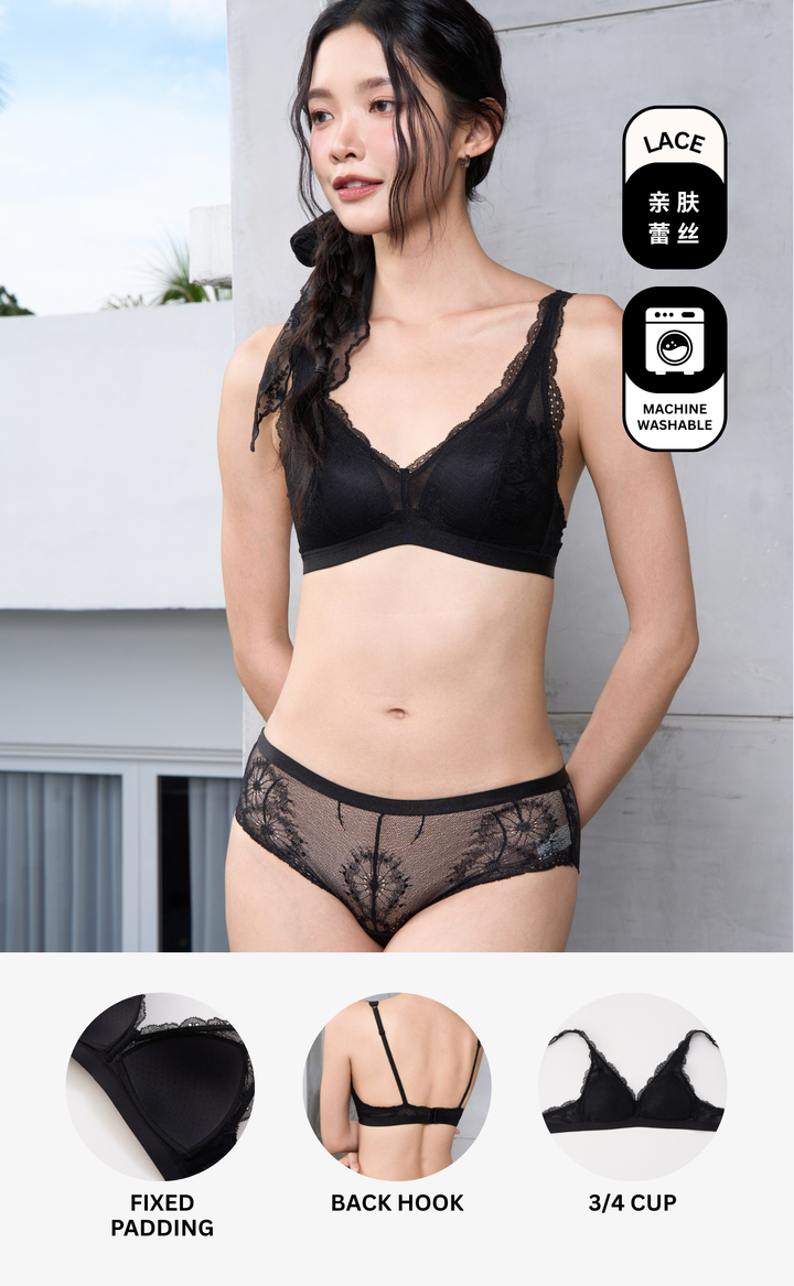 Belle Dūo • V-lace Bralette (Set)