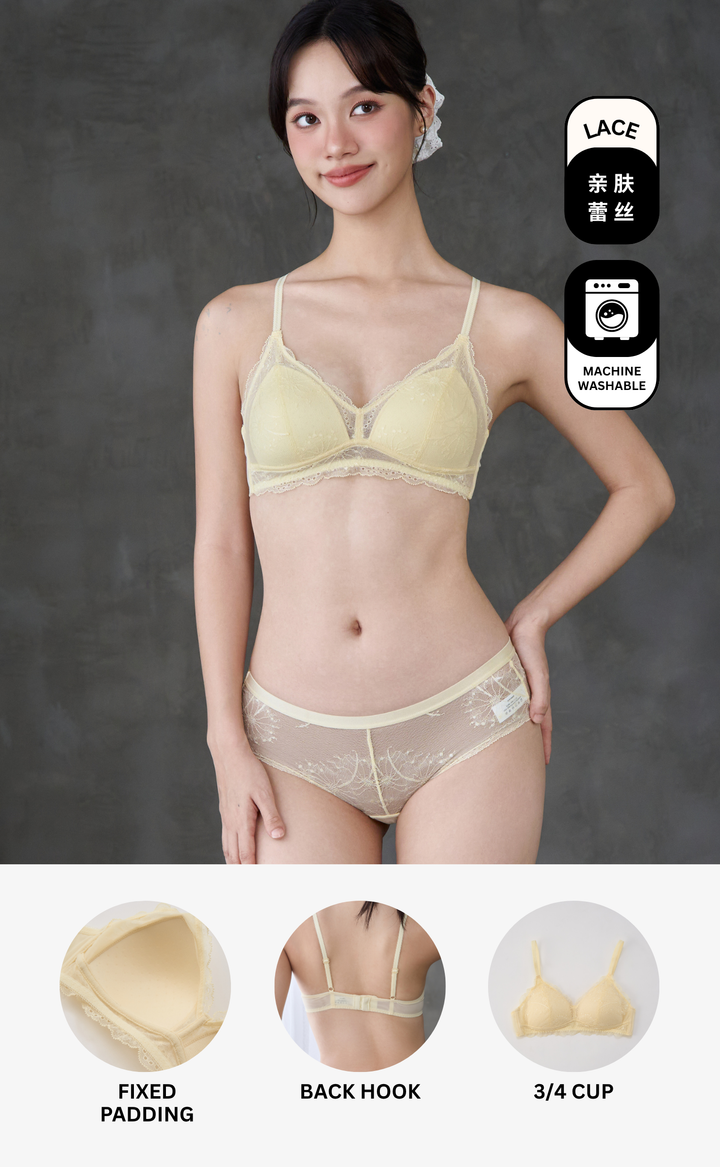 Belle Dūo • Slim-lace Bralette (Set)
