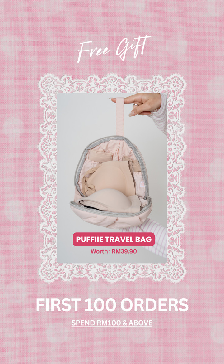 [FREE] Puffie • Multiway Pillow-Soft Travel Bag