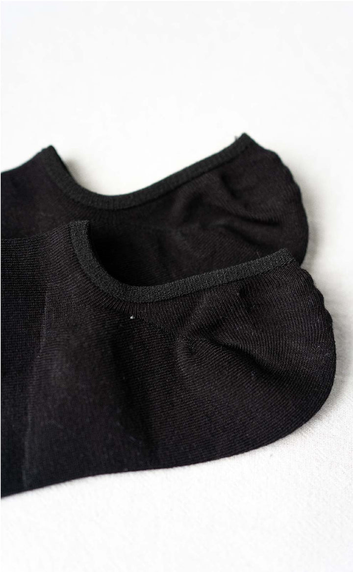 Pure •  Women Low Cut Ankle Socks (Jet Black)