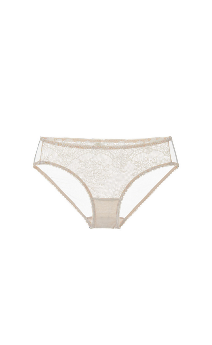 Lagom • Back Mesh Lace Mid Rise Panty