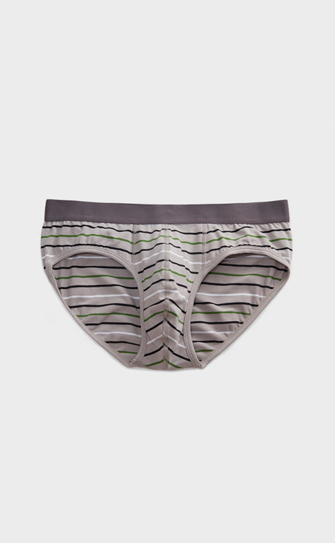 Striped Maze • Waistband Briefs - Celessa Soft Clothing