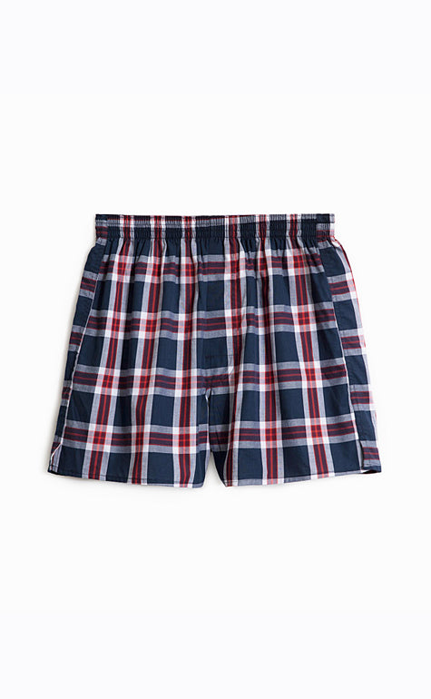 Checkered Control • Woven Knit Boxer - Celessa Soft Clothing