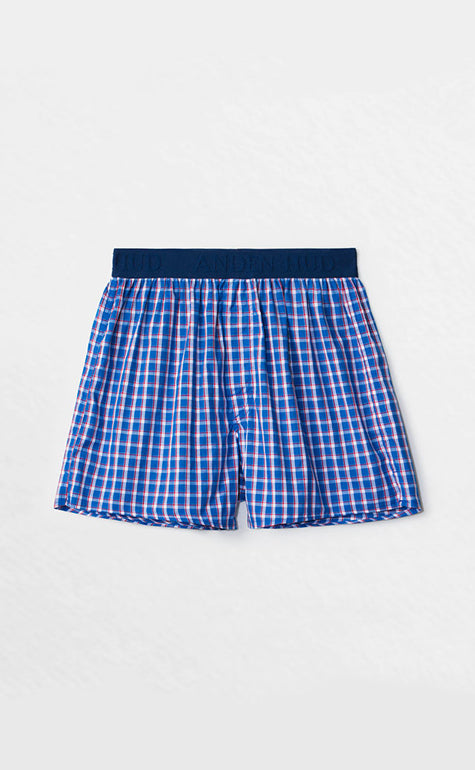 Checkered Control • Waistband Woven Knit Boxer - Celessa Soft Clothing