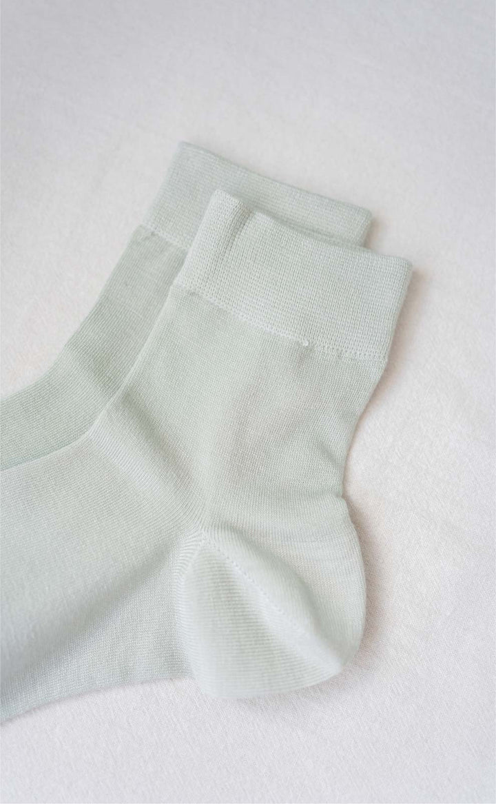 Pure •  Women Crew Socks (Mint Green)