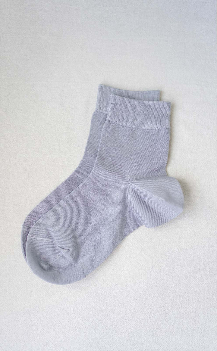Pure •  Women Crew Socks (Mauve Purple)