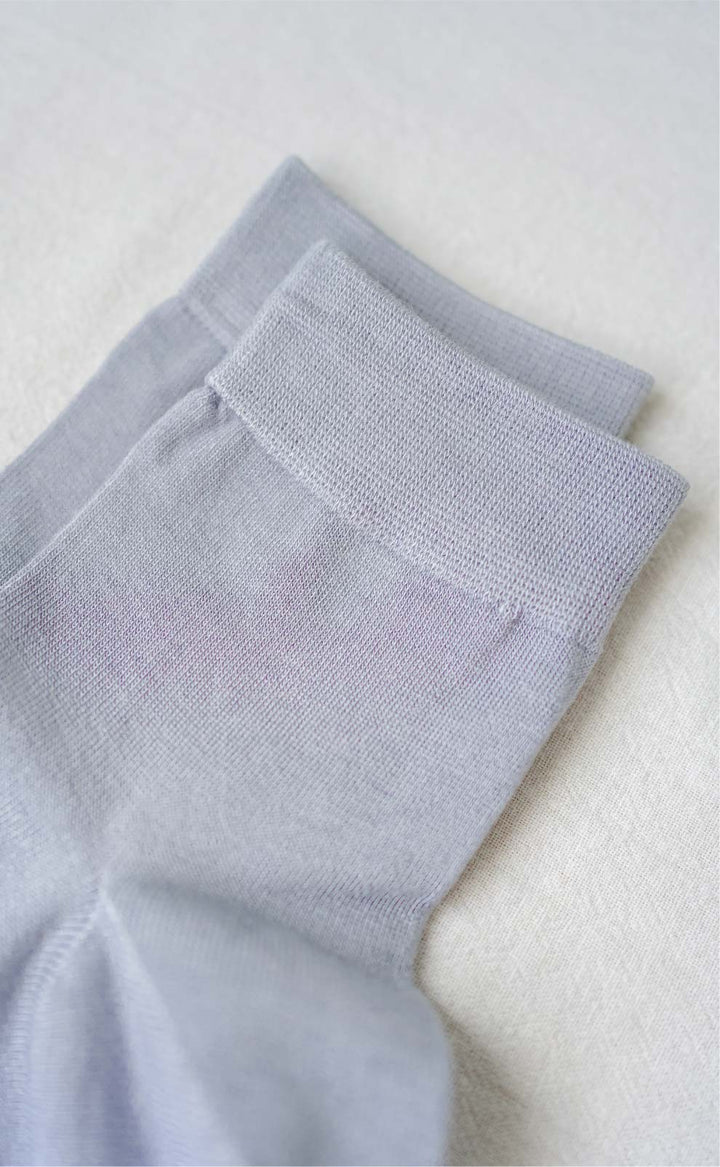 Pure •  Women Crew Socks (Mauve Purple)