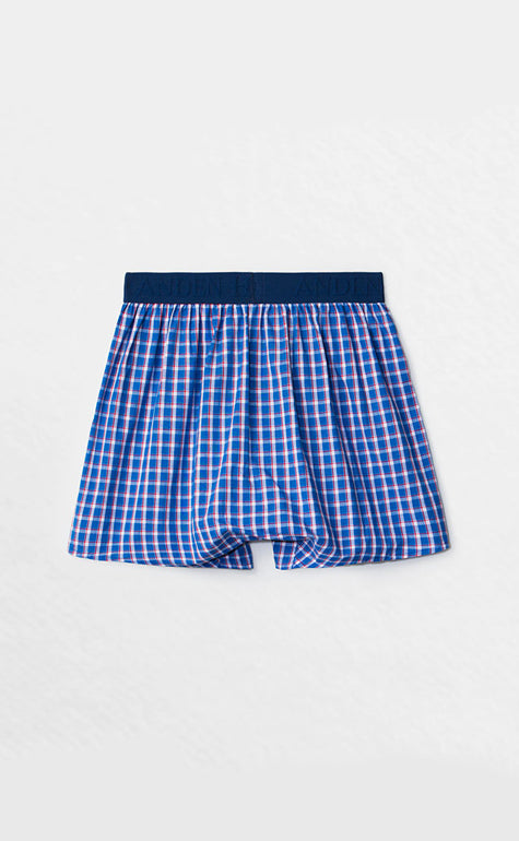 Checkered Control • Waistband Woven Knit Boxer - Celessa Soft Clothing