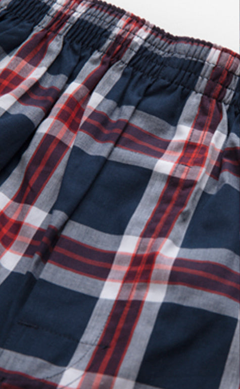 Checkered Control • Woven Knit Boxer - Celessa Soft Clothing