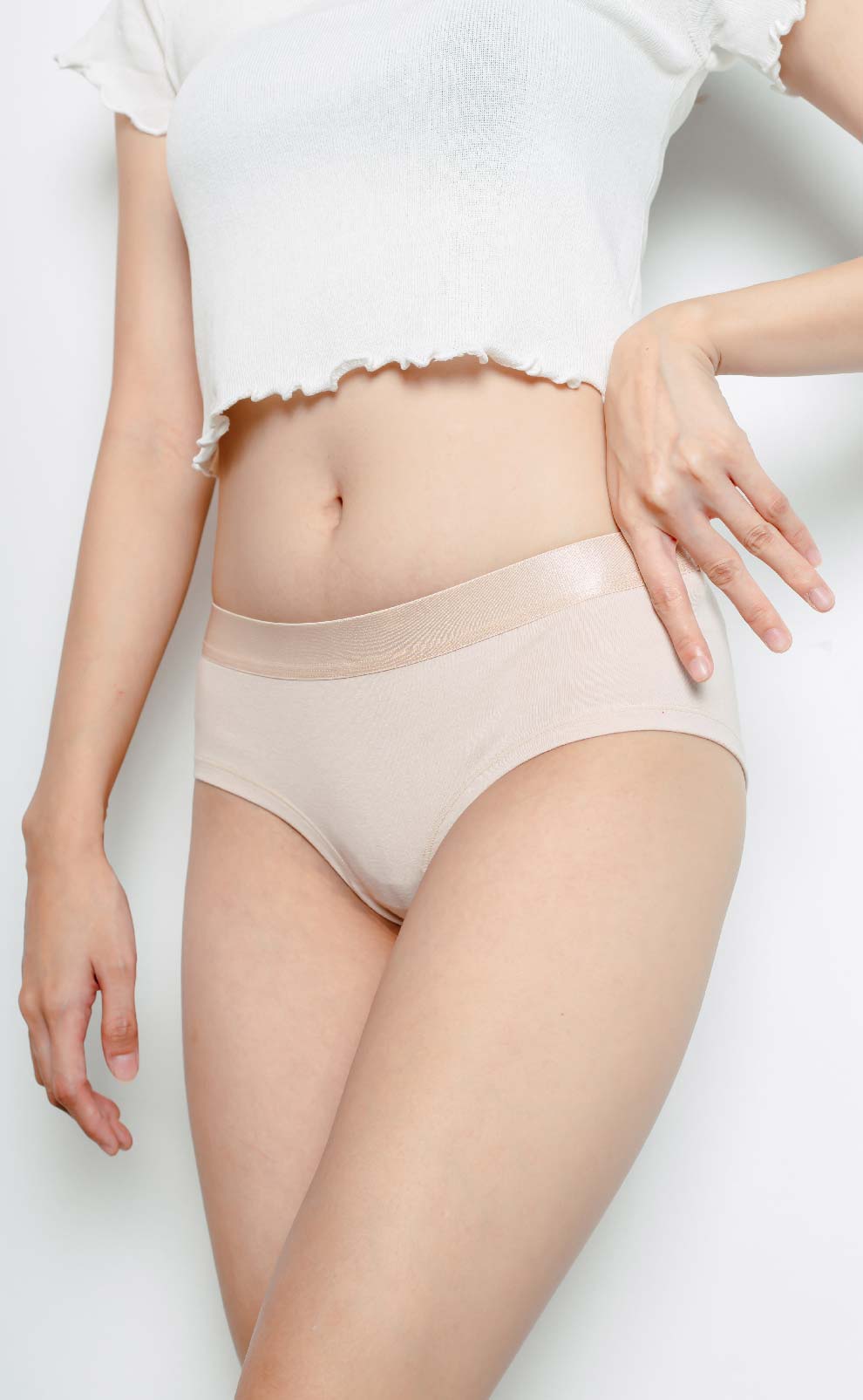 Summer Dairy • Mid Rise Modal Brief Panty – Celessa Soft Clothing
