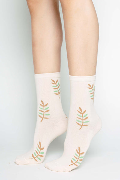 Spring Garden • Women Mid Calf Socks