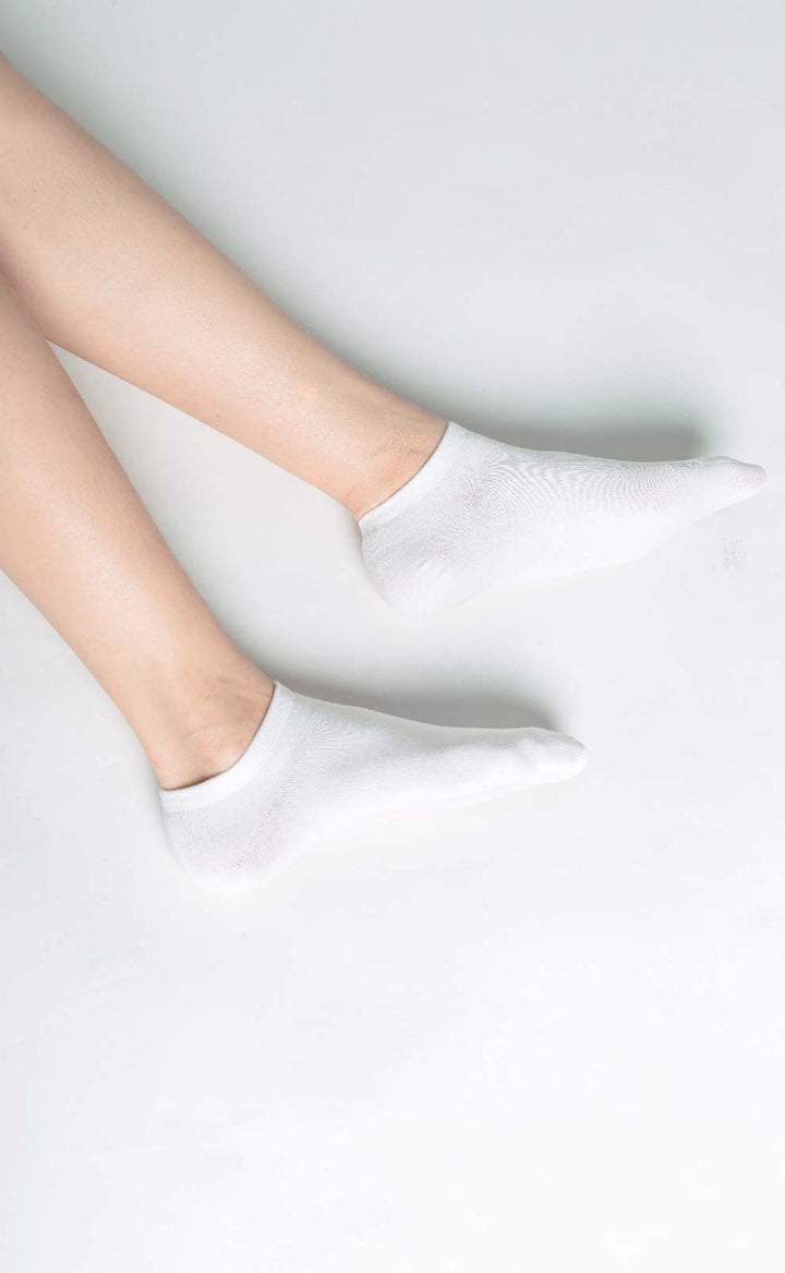 Pure •  Women Low Cut Ankle Socks (White)